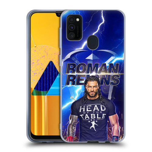 WWE Roman Reigns Lightning Soft Gel Case for Samsung Galaxy M30s (2019)/M21 (2020)