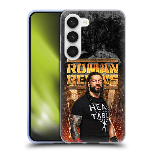 WWE Roman Reigns Grunge Soft Gel Case for Samsung Galaxy S23 5G