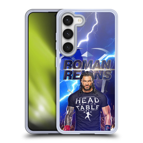 WWE Roman Reigns Lightning Soft Gel Case for Samsung Galaxy S23 5G & MagSafe