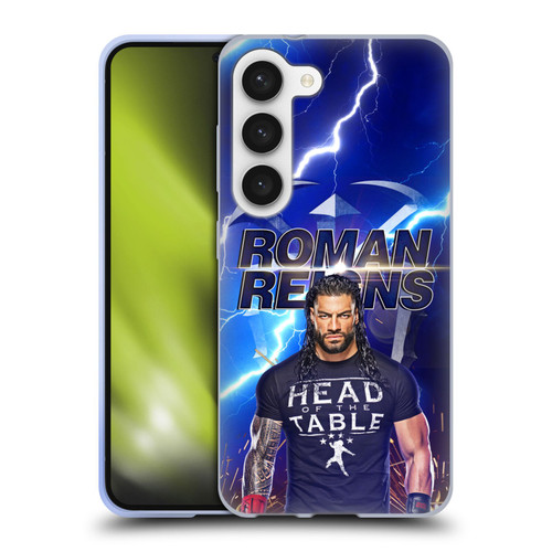 WWE Roman Reigns Lightning Soft Gel Case for Samsung Galaxy S23 5G