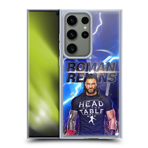 WWE Roman Reigns Lightning Soft Gel Case for Samsung Galaxy S23 Ultra 5G & MagSafe