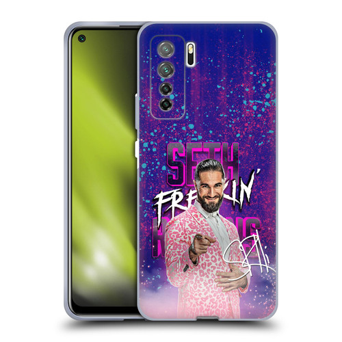 WWE Seth Rollins Seth Freakin' Rollins Soft Gel Case for Huawei Nova 7 SE/P40 Lite 5G