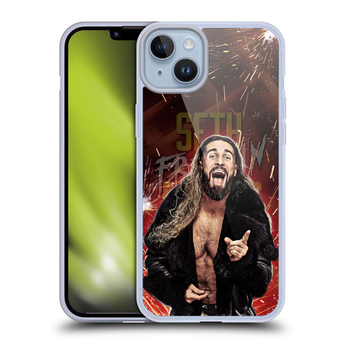 WWE Seth Rollins LED Soft Gel Case for Apple iPhone 14 Plus