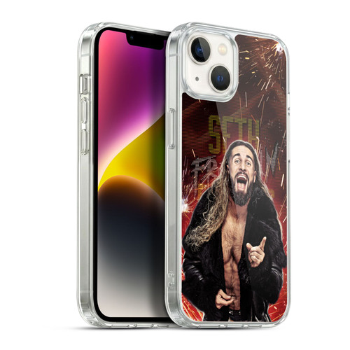 WWE Seth Rollins LED Soft Gel Case for Apple iPhone 14 Plus & MagSafe