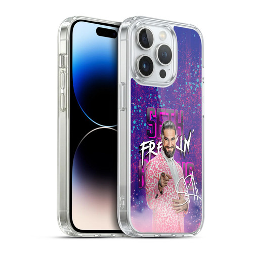 WWE Seth Rollins Seth Freakin' Rollins Soft Gel Case for Apple iPhone 14 Pro & MagSafe