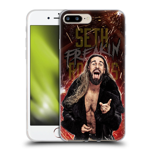 WWE Seth Rollins LED Soft Gel Case for Apple iPhone 7 Plus / iPhone 8 Plus