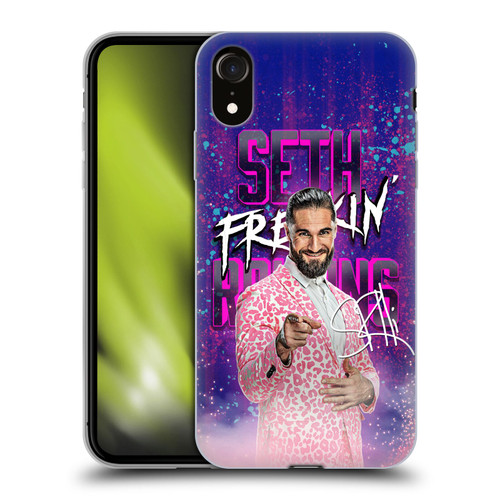 WWE Seth Rollins Seth Freakin' Rollins Soft Gel Case for Apple iPhone XR