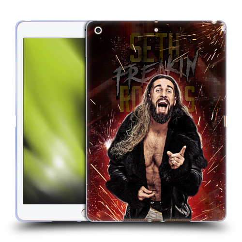 WWE Seth Rollins LED Soft Gel Case for Apple iPad 10.2 2019/2020/2021