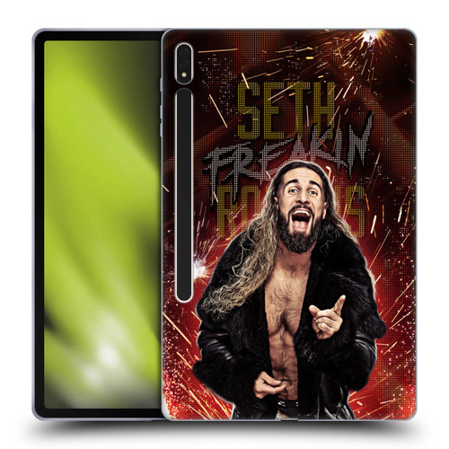 WWE Seth Rollins LED Soft Gel Case for Samsung Galaxy Tab S8 Plus