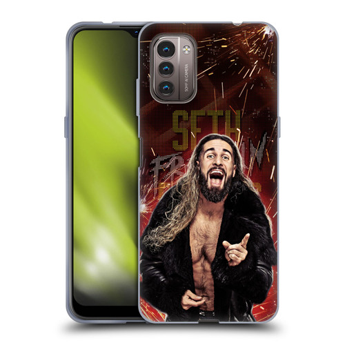 WWE Seth Rollins LED Soft Gel Case for Nokia G11 / G21