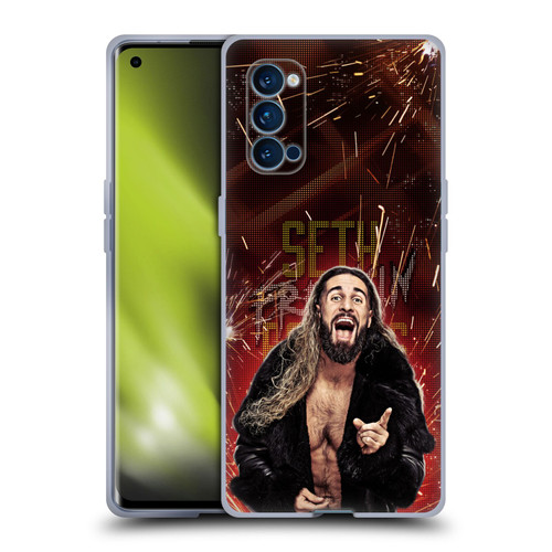 WWE Seth Rollins LED Soft Gel Case for OPPO Reno 4 Pro 5G
