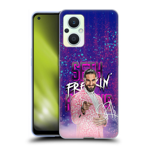 WWE Seth Rollins Seth Freakin' Rollins Soft Gel Case for OPPO Reno8 Lite