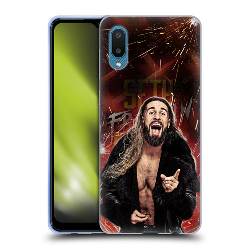 WWE Seth Rollins LED Soft Gel Case for Samsung Galaxy A02/M02 (2021)
