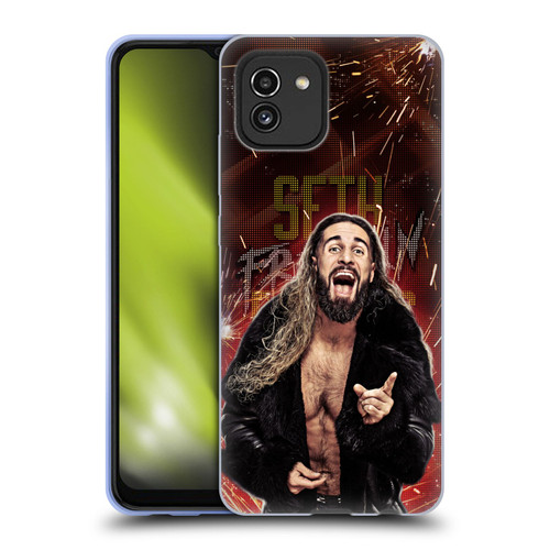 WWE Seth Rollins LED Soft Gel Case for Samsung Galaxy A03 (2021)