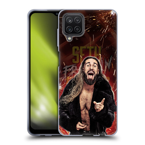 WWE Seth Rollins LED Soft Gel Case for Samsung Galaxy A12 (2020)
