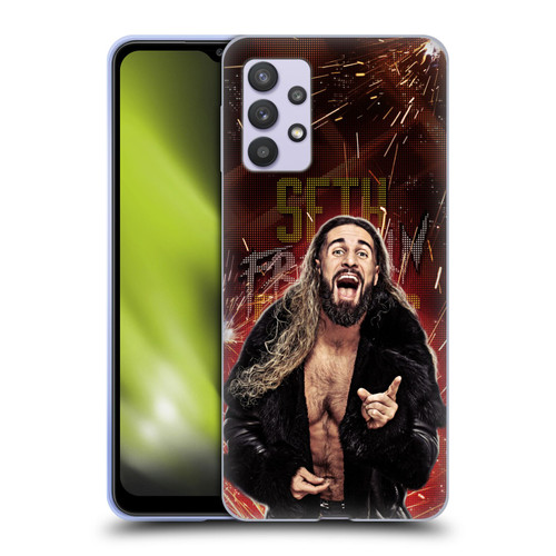 WWE Seth Rollins LED Soft Gel Case for Samsung Galaxy A32 5G / M32 5G (2021)