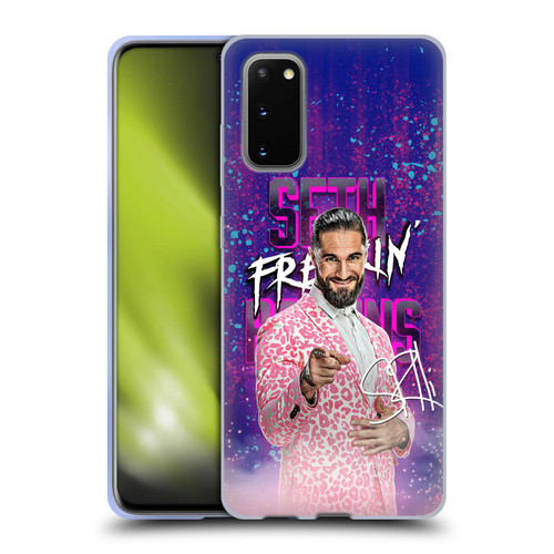 WWE Seth Rollins Seth Freakin' Rollins Soft Gel Case for Samsung Galaxy S20 / S20 5G