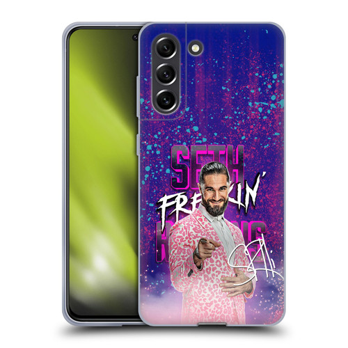 WWE Seth Rollins Seth Freakin' Rollins Soft Gel Case for Samsung Galaxy S21 FE 5G
