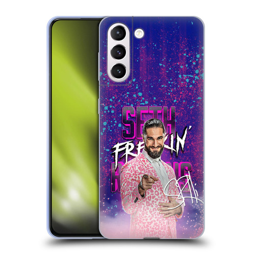 WWE Seth Rollins Seth Freakin' Rollins Soft Gel Case for Samsung Galaxy S21+ 5G