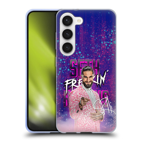WWE Seth Rollins Seth Freakin' Rollins Soft Gel Case for Samsung Galaxy S23 5G