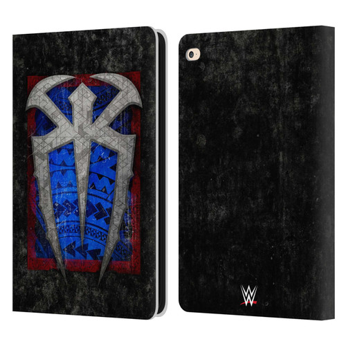 WWE Roman Reigns Distressed Logo Leather Book Wallet Case Cover For Apple iPad Air 2 (2014)