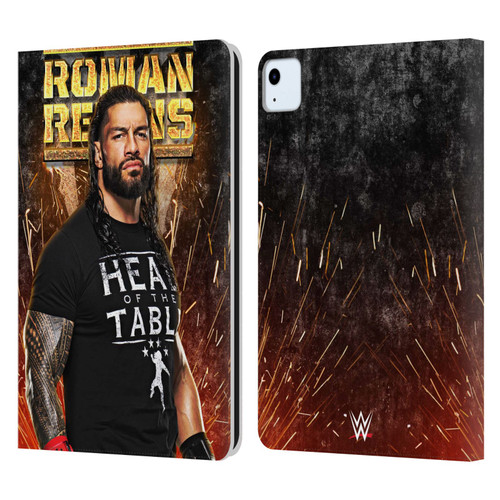 WWE Roman Reigns Grunge Leather Book Wallet Case Cover For Apple iPad Air 2020 / 2022
