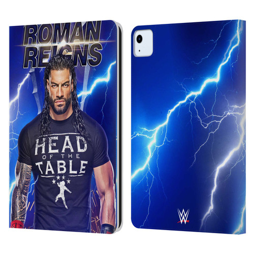 WWE Roman Reigns Lightning Leather Book Wallet Case Cover For Apple iPad Air 2020 / 2022