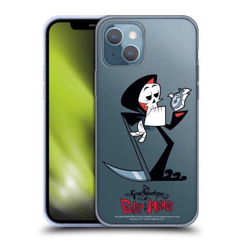 The Grim Adventures of Billy & Mandy Graphics Grim Soft Gel Case for Apple iPhone 13