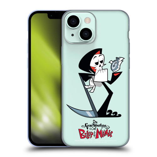 The Grim Adventures of Billy & Mandy Graphics Grim Soft Gel Case for Apple iPhone 13 Mini