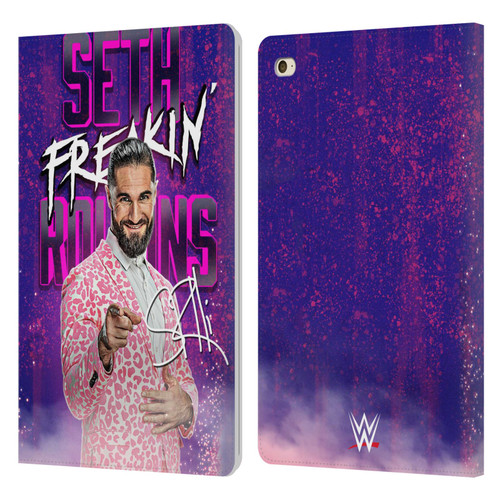WWE Seth Rollins Seth Freakin' Rollins Leather Book Wallet Case Cover For Apple iPad mini 4
