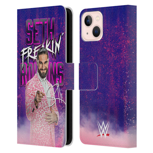 WWE Seth Rollins Seth Freakin' Rollins Leather Book Wallet Case Cover For Apple iPhone 13