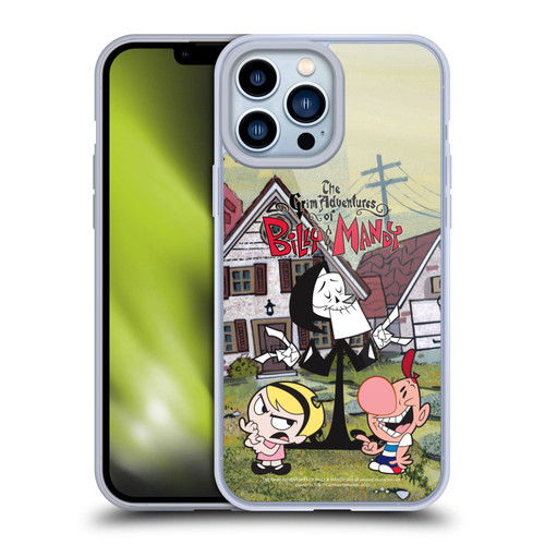 The Grim Adventures of Billy & Mandy Graphics Poster Soft Gel Case for Apple iPhone 13 Pro Max