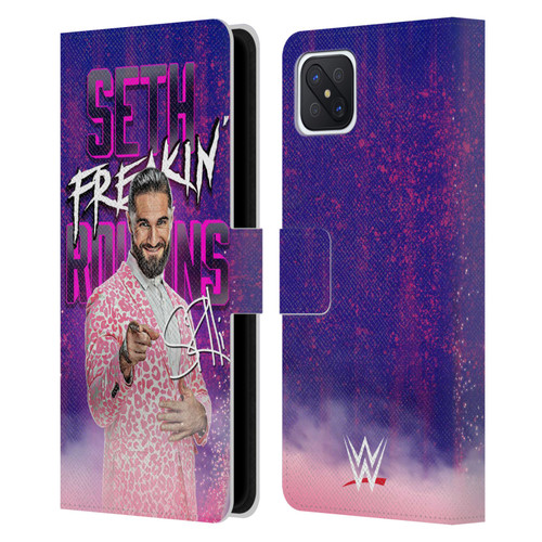 WWE Seth Rollins Seth Freakin' Rollins Leather Book Wallet Case Cover For OPPO Reno4 Z 5G