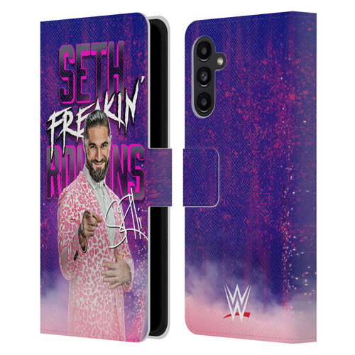 WWE Seth Rollins Seth Freakin' Rollins Leather Book Wallet Case Cover For Samsung Galaxy A13 5G (2021)