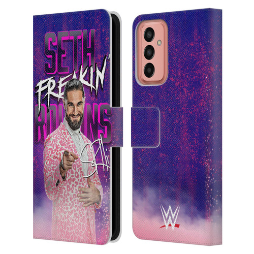 WWE Seth Rollins Seth Freakin' Rollins Leather Book Wallet Case Cover For Samsung Galaxy M13 (2022)