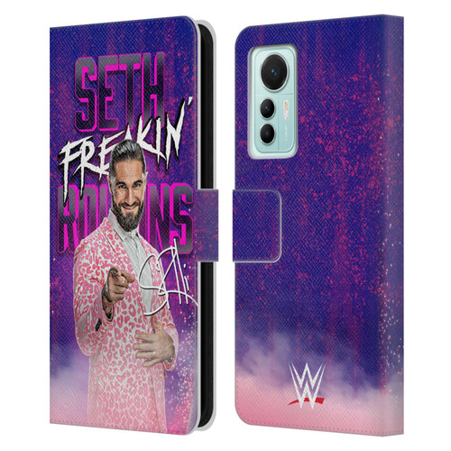 WWE Seth Rollins Seth Freakin' Rollins Leather Book Wallet Case Cover For Xiaomi 12 Lite