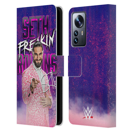 WWE Seth Rollins Seth Freakin' Rollins Leather Book Wallet Case Cover For Xiaomi 12 Pro