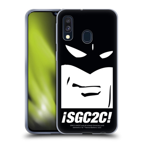 Space Ghost Coast to Coast Graphics Space Ghost Soft Gel Case for Samsung Galaxy A40 (2019)