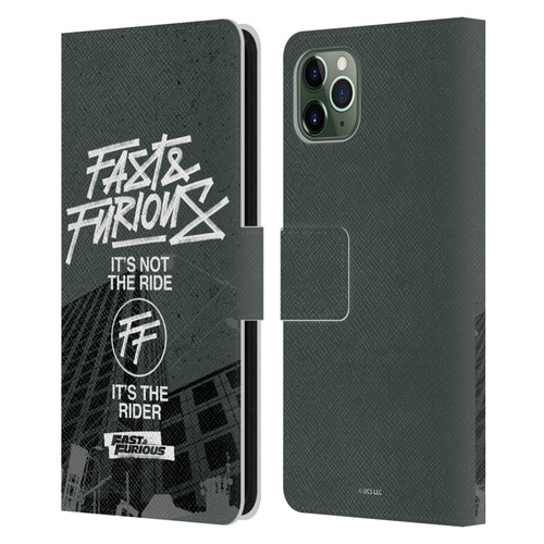 Fast & Furious Franchise Fast Fashion Street Style Logo Leather Book Wallet Case Cover For Apple iPhone 11 Pro Max