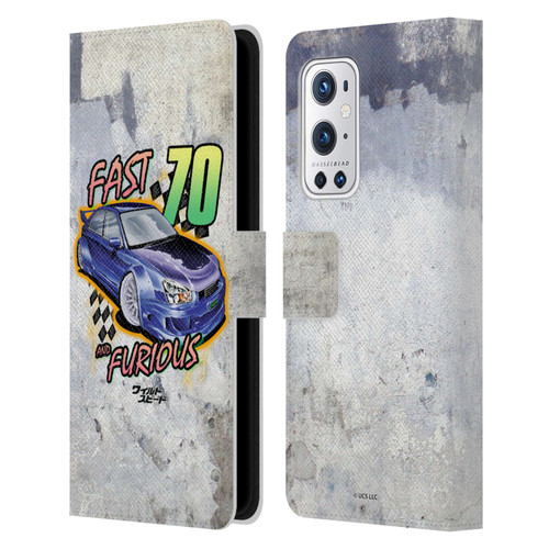 Fast & Furious Franchise Fast Fashion Grunge Retro Leather Book Wallet Case Cover For OnePlus 9 Pro