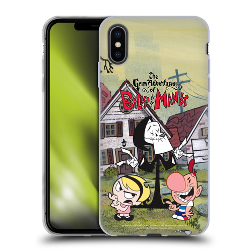 The Grim Adventures of Billy & Mandy Graphics Poster Soft Gel Case for Apple iPhone XS Max