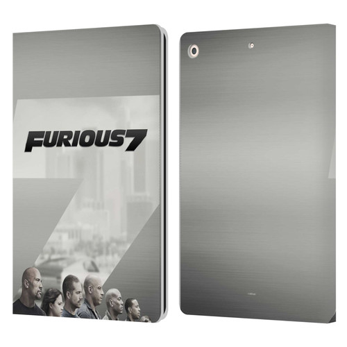 Fast & Furious Franchise Key Art Furious 7 Leather Book Wallet Case Cover For Apple iPad 10.2 2019/2020/2021