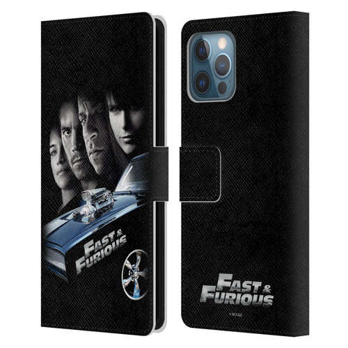 Fast & Furious Franchise Key Art 2009 Movie Leather Book Wallet Case Cover For Apple iPhone 12 Pro Max
