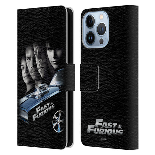 Fast & Furious Franchise Key Art 2009 Movie Leather Book Wallet Case Cover For Apple iPhone 13 Pro