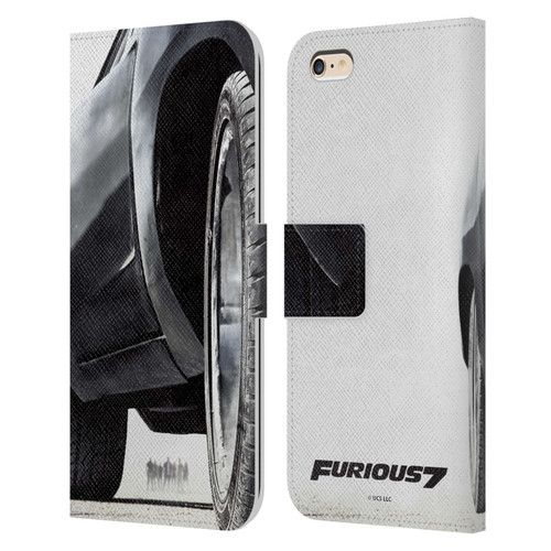 Fast & Furious Franchise Key Art Furious Tire Leather Book Wallet Case Cover For Apple iPhone 6 Plus / iPhone 6s Plus