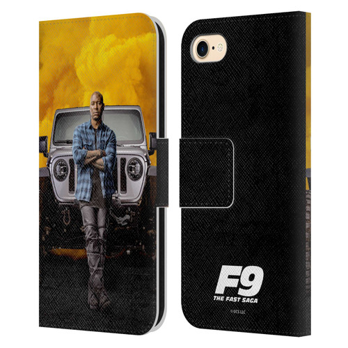 Fast & Furious Franchise Key Art F9 The Fast Saga Roman Leather Book Wallet Case Cover For Apple iPhone 7 / 8 / SE 2020 & 2022