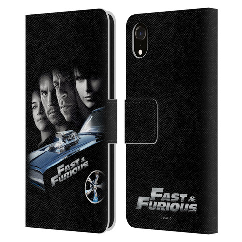 Fast & Furious Franchise Key Art 2009 Movie Leather Book Wallet Case Cover For Apple iPhone XR