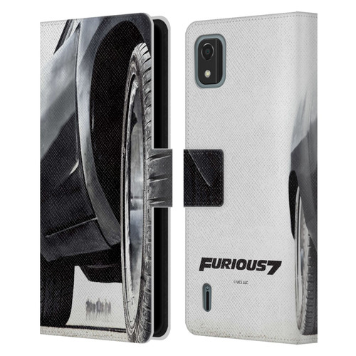 Fast & Furious Franchise Key Art Furious Tire Leather Book Wallet Case Cover For Nokia C2 2nd Edition