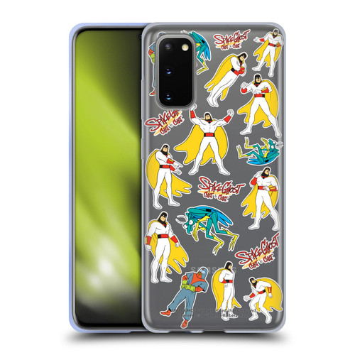 Space Ghost Coast to Coast Graphics Icons Soft Gel Case for Samsung Galaxy S20 / S20 5G