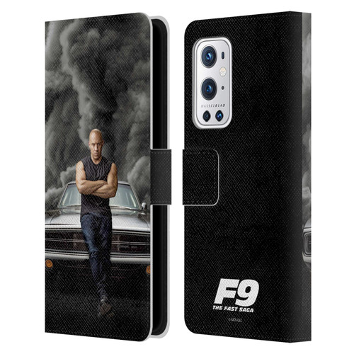 Fast & Furious Franchise Key Art F9 The Fast Saga Dom Leather Book Wallet Case Cover For OnePlus 9 Pro
